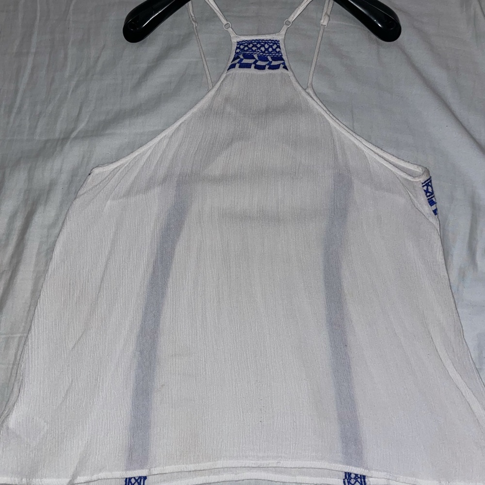 Spaghetti Strap Halter Top - Picture 2 of 7